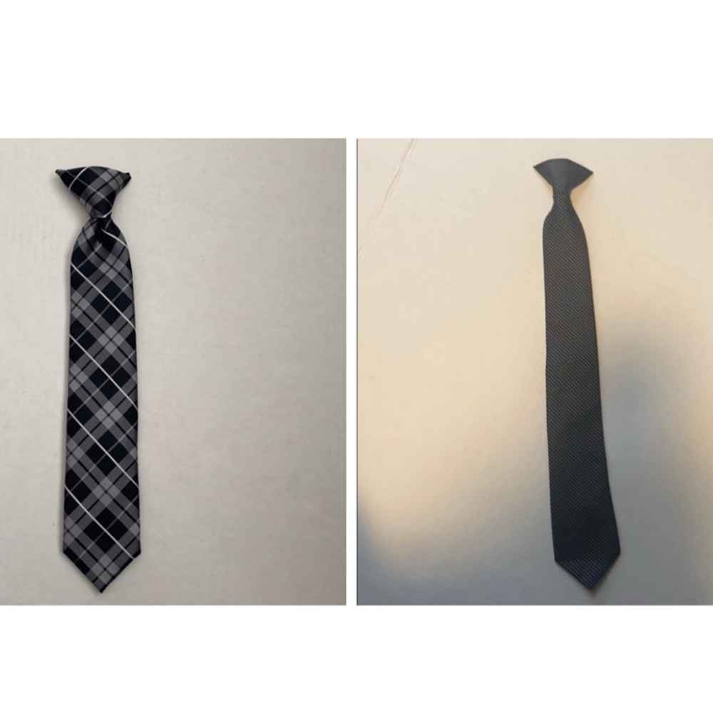 Chaps kids clip on tie (2)